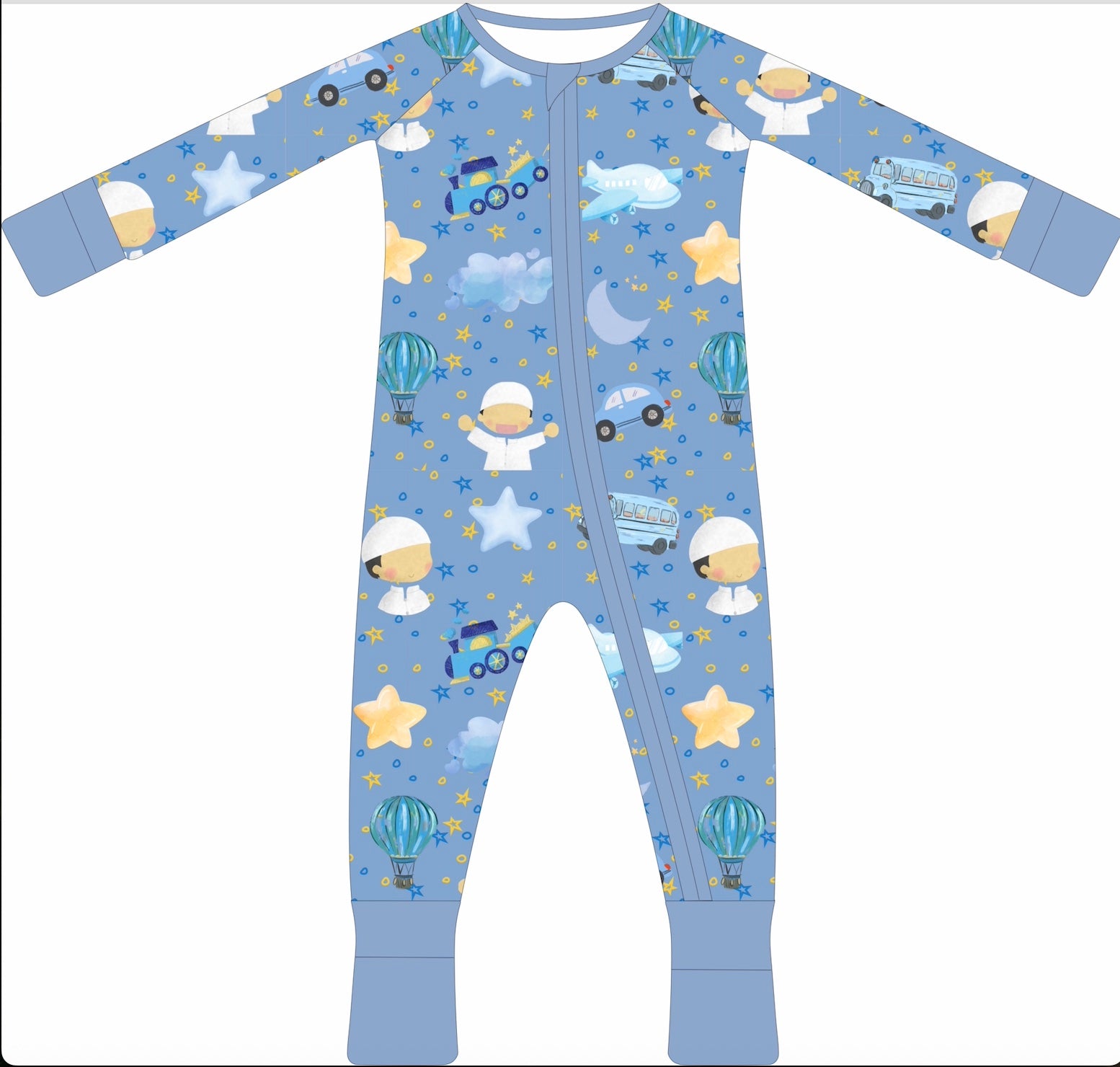 Sama Voyage Baby Footed One-Piece | Layalee